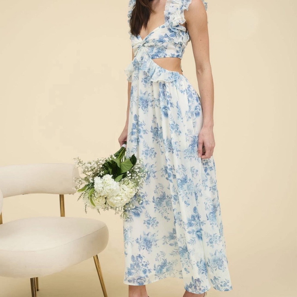 Blu Pepper Floral Dress